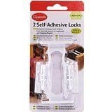 2 Self Adhesive Locks - Clippasafe