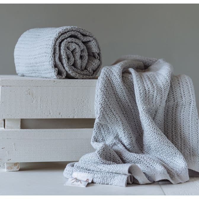 Abeille Cellular Blanket - White & Cream only - SALE