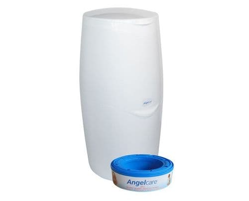 Angelcare Nappy Disposal System - white, pink or blue