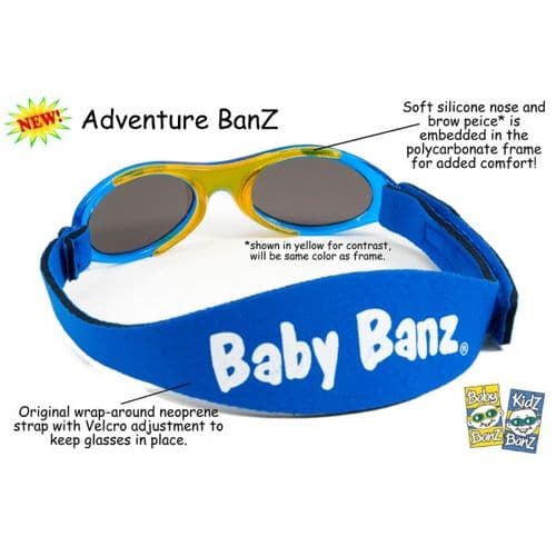 BabyBanz Bubzee/Adventure Sunglasses - 0-2yrs