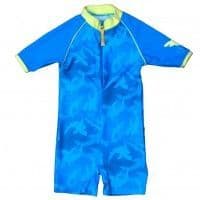 Banz one-piece Sunsuit - Blue - 3m only - SALE
