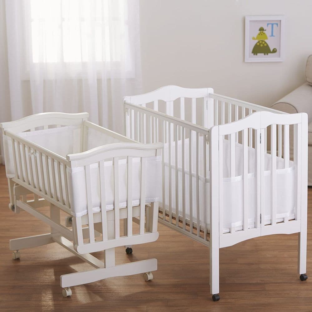 Breathablebaby® mesh crib liner - various designs