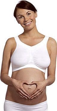Carriwell Seamless maternity bra - black or white - Sale