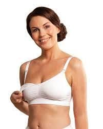 Carriwell Seamless Nursing Bra - Black, white or nude - Sale