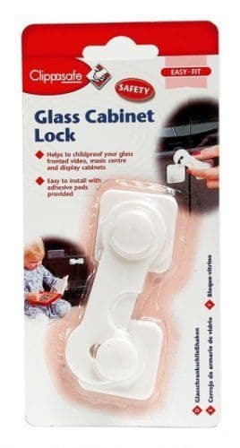 Clippasafe Glass Cabinet Lock - SALE