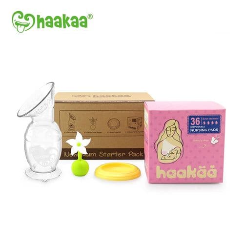 Haakaa New Mum Starter Pack (breast pump)
