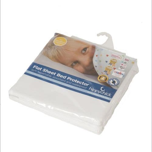 Hippychick Mattress Protector- Flat (Cotton) - From Pram size to Double