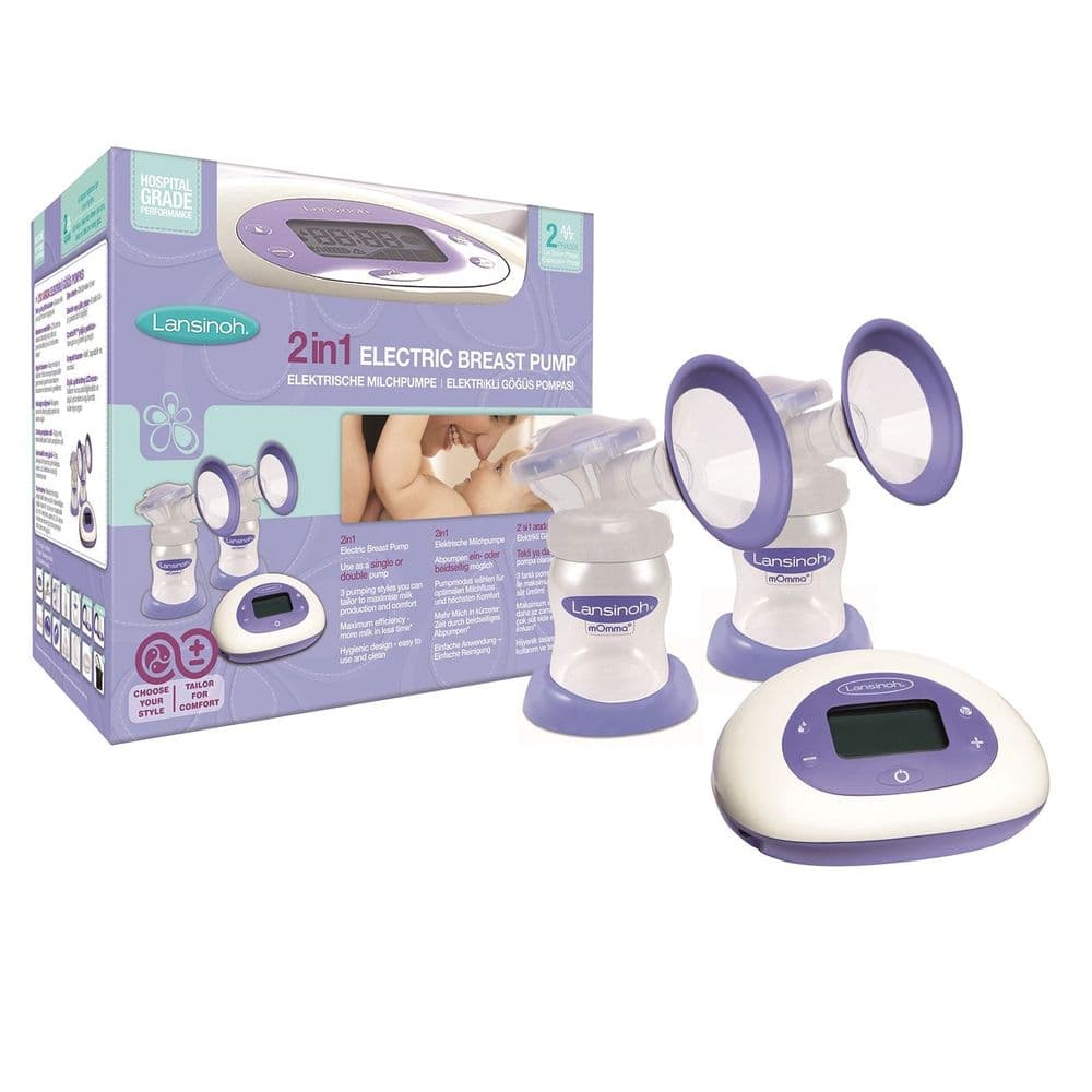Lansinoh 2-in-1 Double Electric Breast Pump
