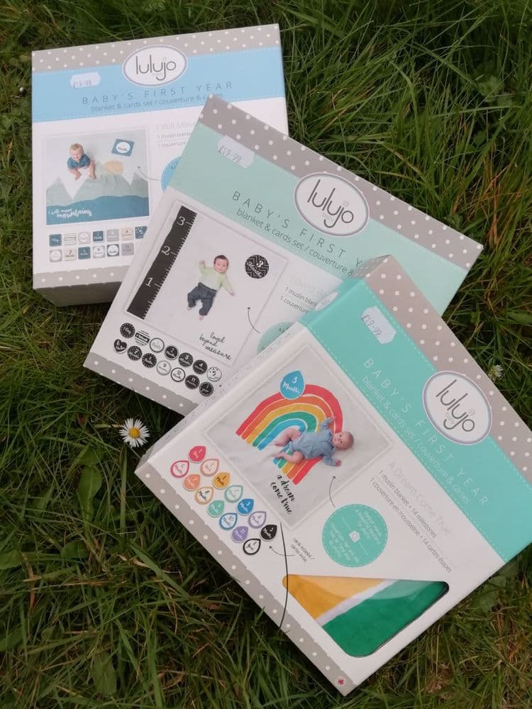 Lulujo Milestone Blankets - 3 options - SALE
