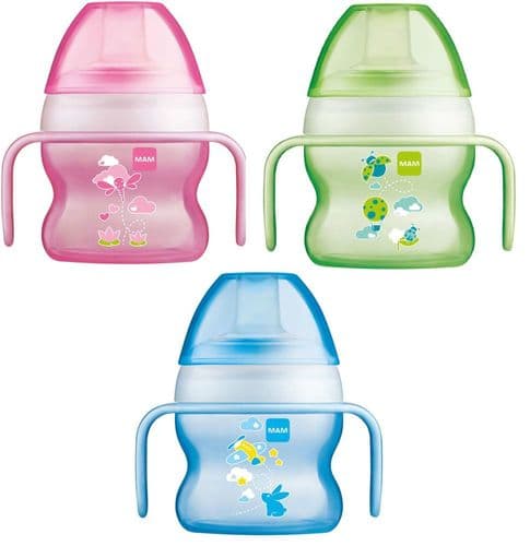 Mam Starter Cup & 0+m Soother - 2 Colours