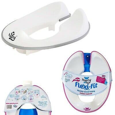 Pourty Flexi-Fit Toilet Trainer - GREY - SALE