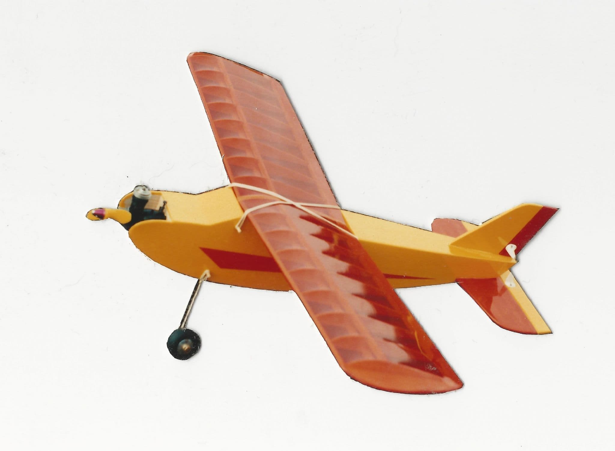 Buzz 049 balsa model kit rc aeroplane for cox engines or electric ...
