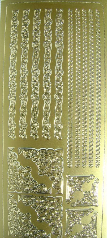 022g Borders & Corners - Pk 10