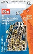 085170 Safety Pins - Bx 5