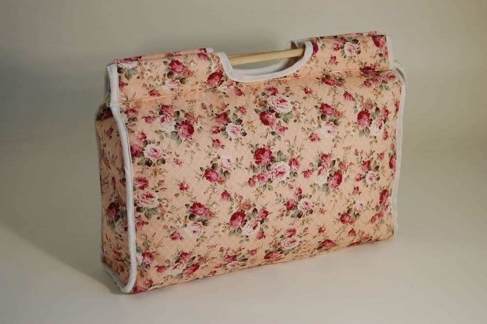 161KB - Sehlbach & Whiting Coral Rose Craft Bag - Pack of 1