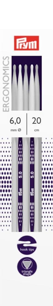 194208 Ergo D/Ended Pins 6.00mm  - Sgl