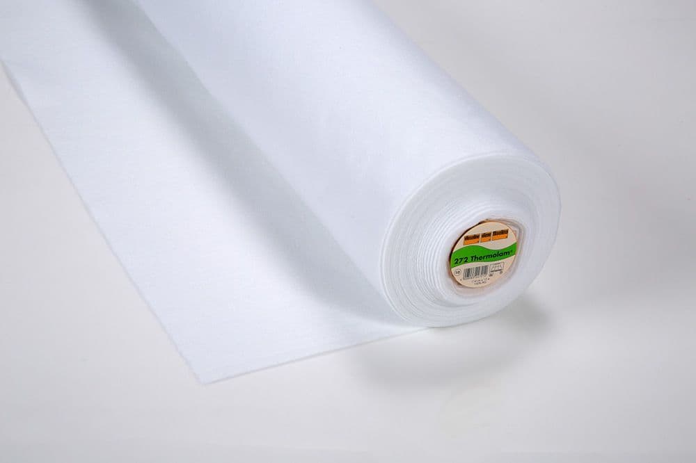 272 11 Thermolam White Compressed Volume Fleece - Roll of 90cm x 25mtr