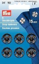 341169 Snap Fasteners - Bx 5