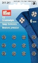 341241 Snap Fasteners - Bx 5