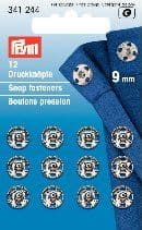 341244 Snap Fasteners - Bx 5