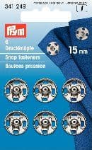 341249 Snap Fasteners - Bx 5