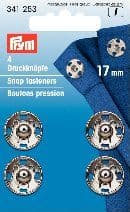 341253 Snap Fasteners - Bx 5