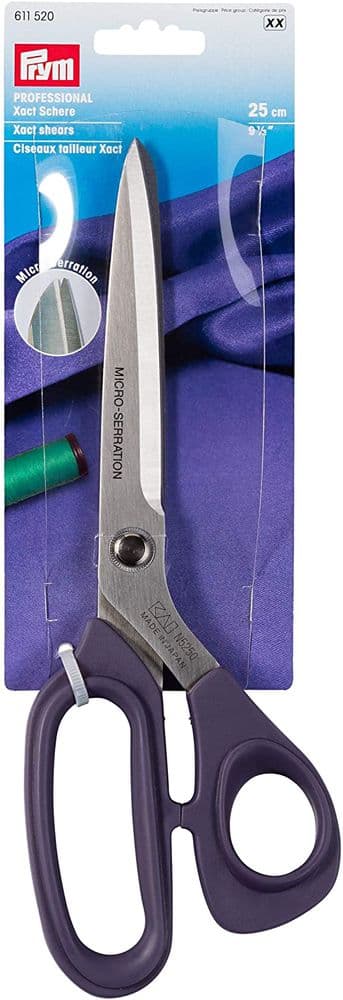 611520 Prym Professional Xact Scissors Micro Serration 9 1/2'' 25 cm - Sgl