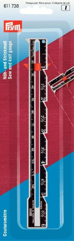 611738 Sew & Knit Gauge - Pk 5