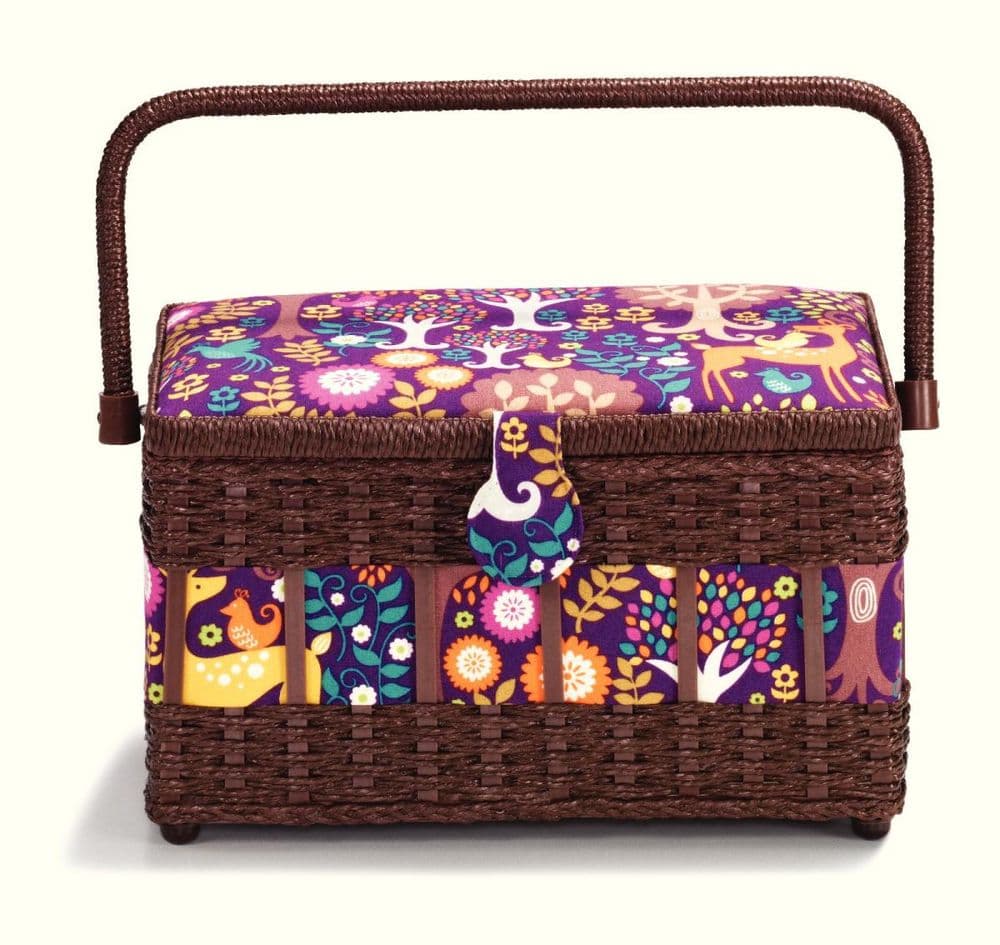 612255 - Prym Medium Fairytale Sewing Basket - Pack of 1