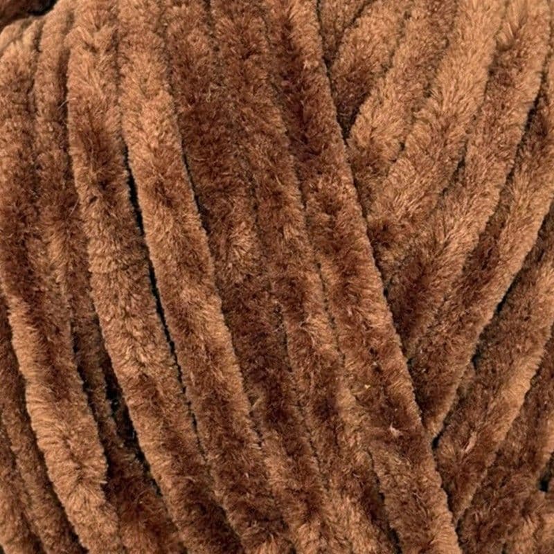 Chenille Chunky 5612 Chestnut Brown 10 x 100g