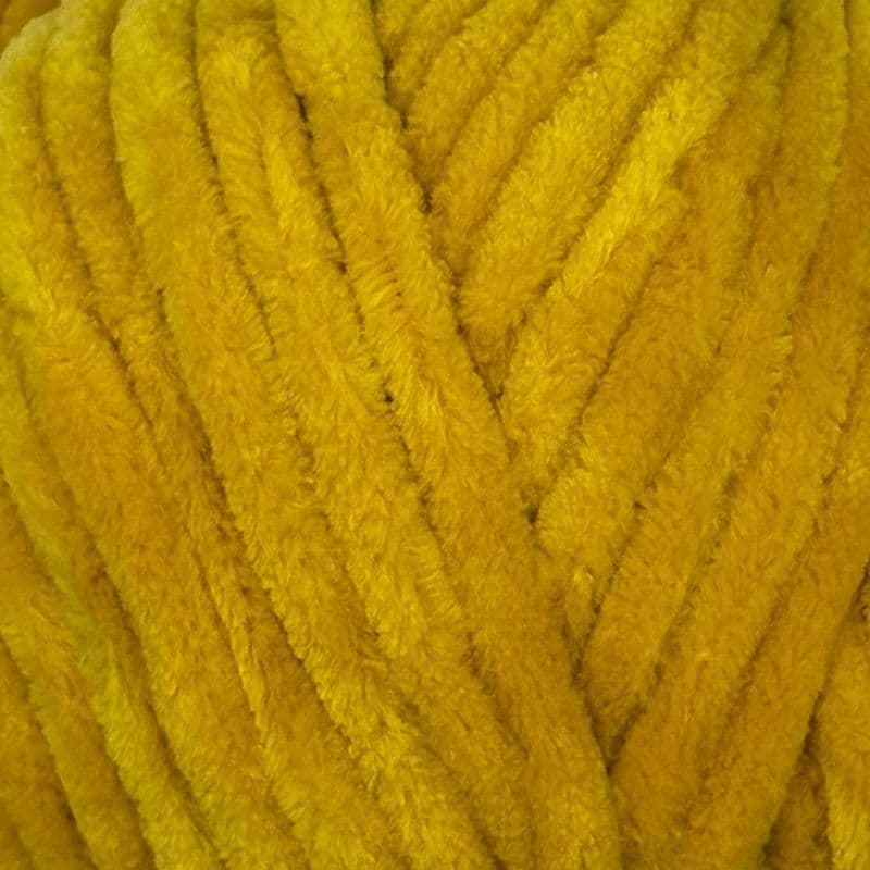 Chenille Chunky 5618 Golden Yellow 10 x 100g