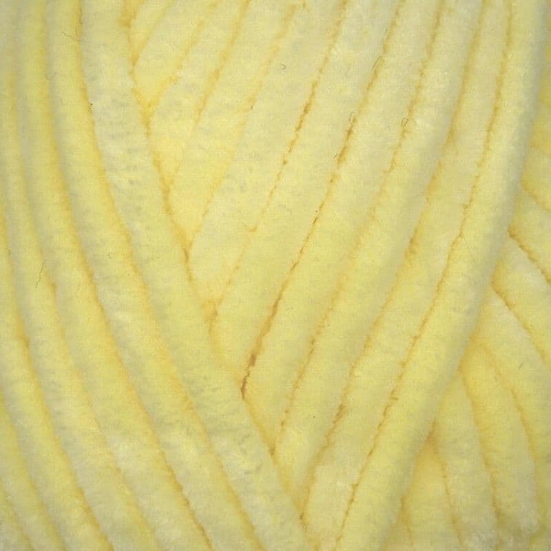 Chenille Chunky 5621 Chick Yellow 10 x 100g