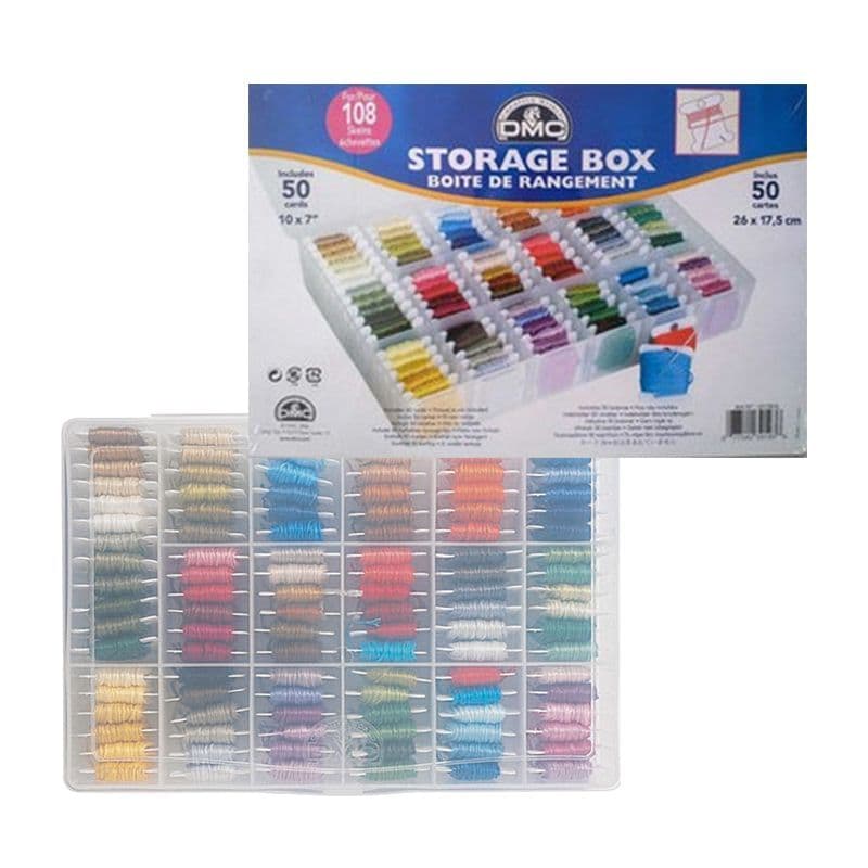 DMC6118/6 - DMC Storage Box for 108 Skeins- Sgl