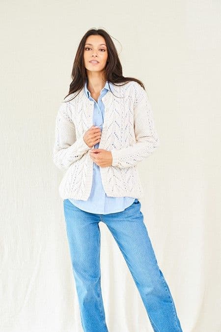 Grace Aran Pattern 10016 Sweater & Cardigan - Pk 5
