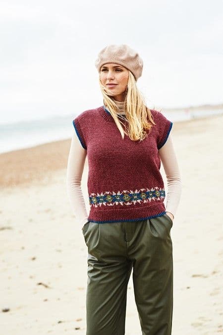 Highland Heathers DK Pattern 9865 Round & V Neck Tank Tops - Pk 5