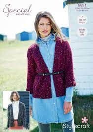 Jackets Special Aran with Wool Pattern 9891 - Pk 5