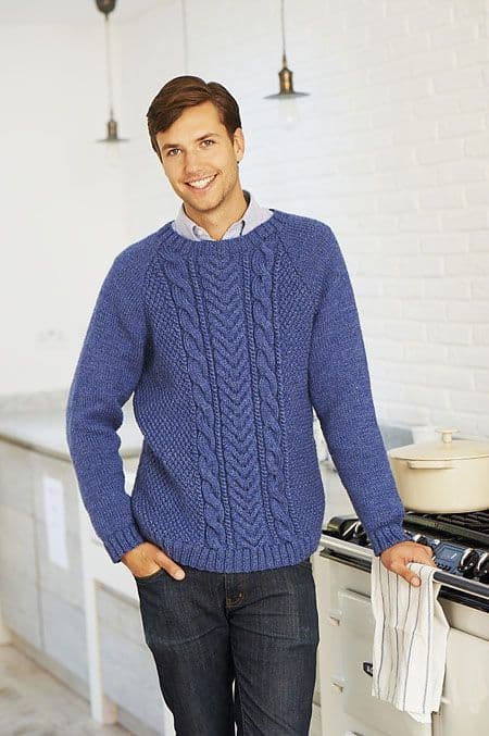 Life Aran Pattern 8930 Sweater - Pk 5