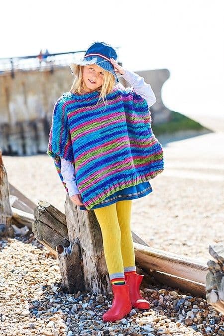 MGR XL Super Chunky Pattern 9962 Ponchos - Pk 5