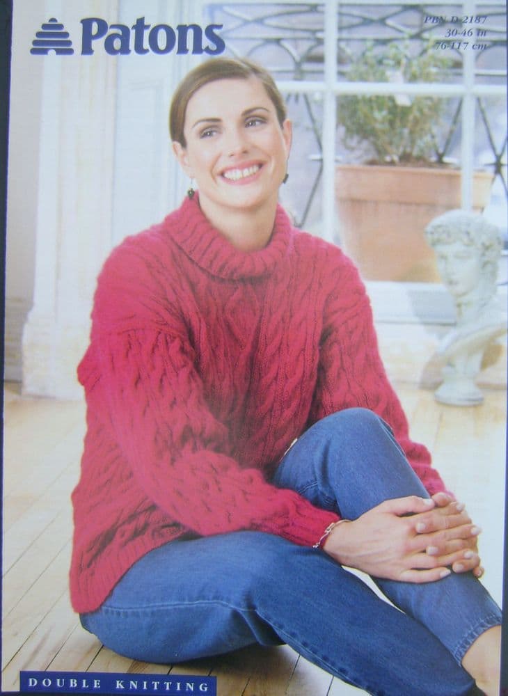Patons Knitting Pattern 2187 - Pk 5