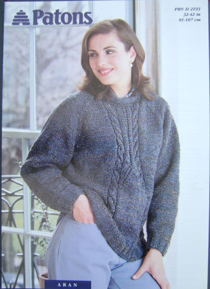 Patons Knitting Pattern 2193 - Pk 5