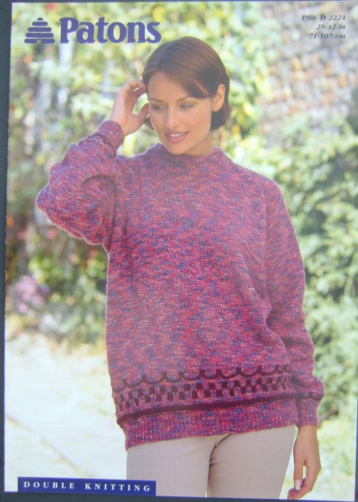 Patons Knitting Pattern 2224 - Pk 5