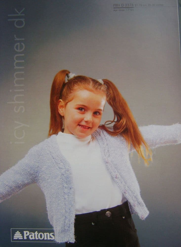 Patons Knitting Pattern 2376 - Pk5