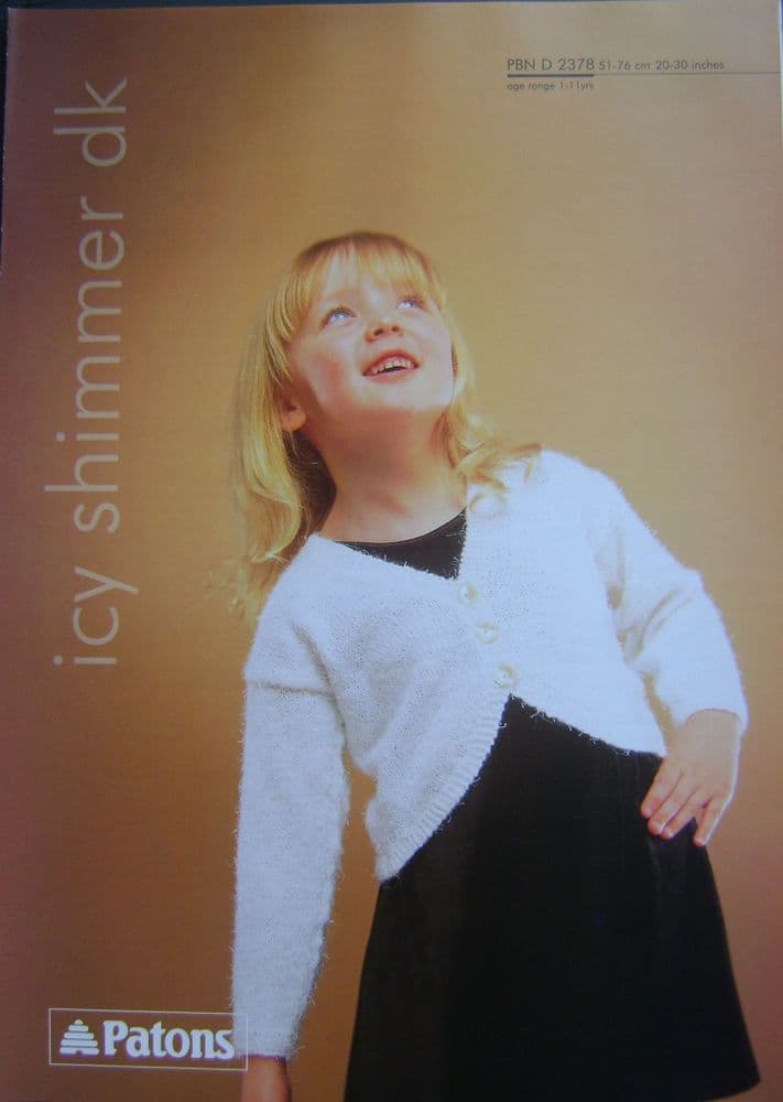 Patons Knitting Pattern 2378 - Pk5
