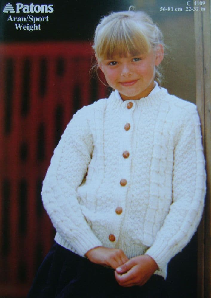 Patons Knitting Pattern 4109 - Pk5