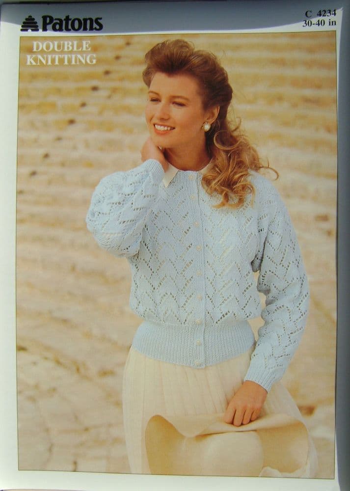 Patons Knitting Pattern 4234 - Pk 5