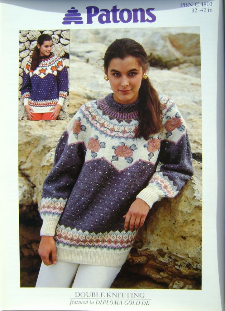 Patons Knitting Pattern 4803 - Pk 5