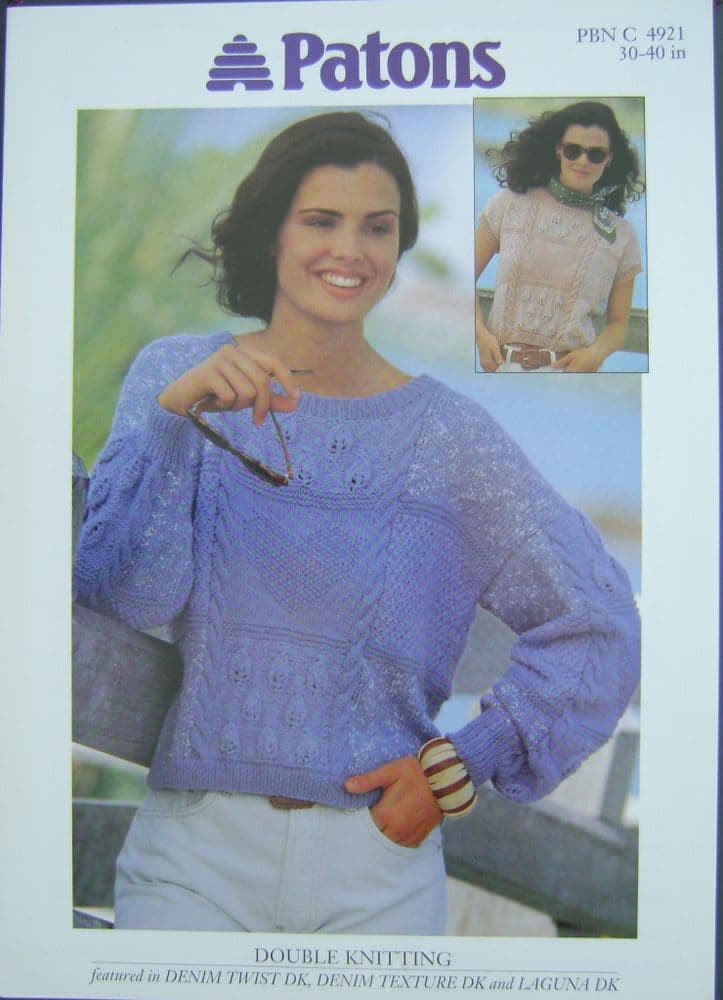 Patons Knitting Pattern 4921 - Pk 5