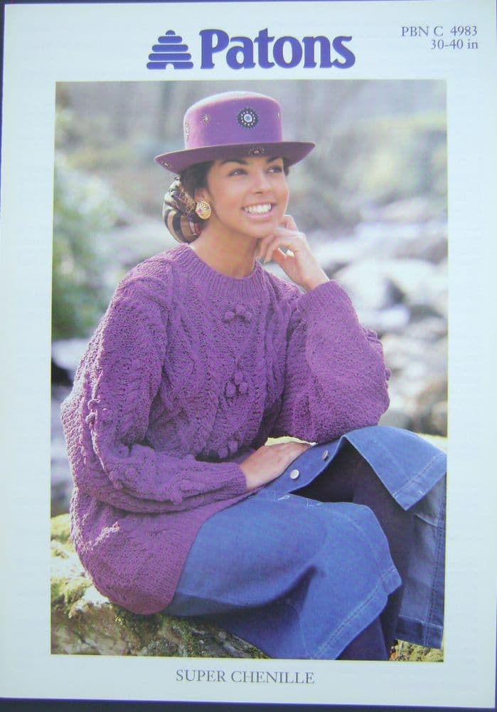 Patons Knitting Pattern 4983 - Pk 5