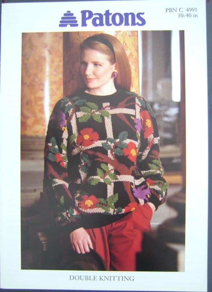 Patons Knitting Pattern 4991 - Pk 5