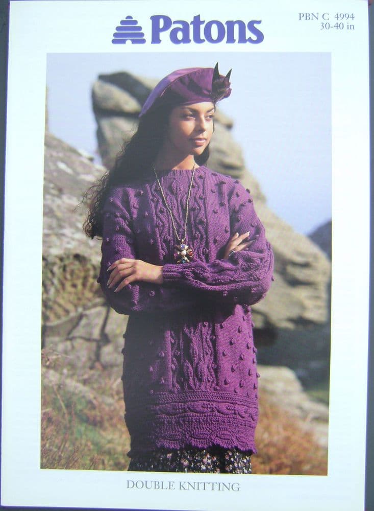 Patons Knitting Pattern 4994 - Pk 5